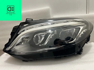 MERCEDES GLE LED INTELLIGENT HEADLIGHT PASSENGER SIDE LEFT 2016 2017 2018 2019 - Image 1 of 4