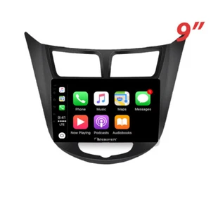 9" Wireless CarPlay Android Auto Nakamichi BT Radio For Hyundai Accent 2011-2020 - Picture 1 of 3