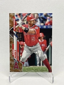 2020 Topps Memorial Day Camo albert pujols #U142 /25 - Picture 1 of 2