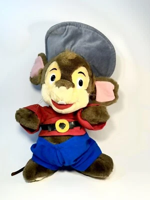 "Felpa de 14"" vintage 1989 Universal Studios Fievel Goes West An American Tail" Foto 1 de 4