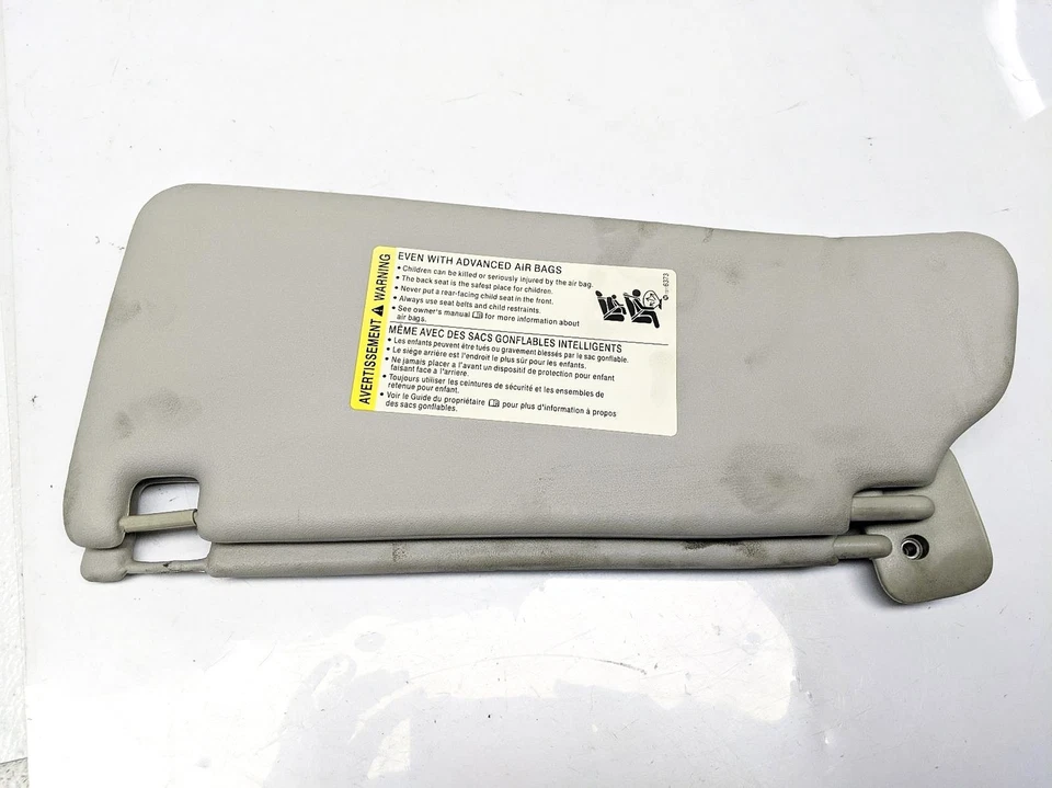 Parasol interior del lado derecho del pasajero Saab 9-5 2006-2009 gris OEM 12781817 Foto 1 de 4