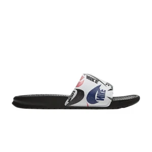 Nike Benassi JDI Slide 'Swoosh Print' 631261-035 - Picture 1 of 1