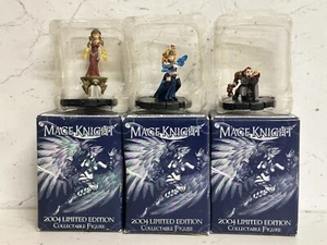 Mage Knight Sorcery Delphana Master Apprentice Forger & 1 Other 2004 Limited - Picture 1 of 3