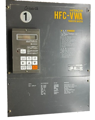 HITACHI HFC-VWG TRANSISTOR INVERTER HFCVWG 220/230V 50HZ 16LB2 28AMPS 3 PHASE 🎯 - Image 1 of 4