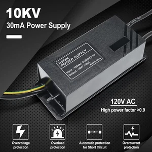 10kV 10000V 30mA Neon Light Sign Power Supply Electronic Transformer Ballast UL - Picture 1 of 12