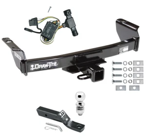 Trailer Tow Hitch For 93-99 Ford Ranger 94-09 Mazda B-Series w/ Wiring & 2" Ball - Picture 1 of 8