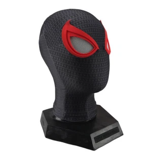 Upgraded Spiderman Miles Morales Mask Across Spider-Verse Cosplay Costume Party - Picture 1 of 4