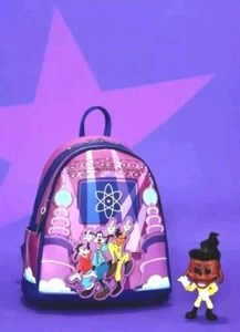 A GOOFY MOVIE Loungefly Backpack And Powerline FUNKO Pop #1340 WonderCon 2023 - Picture 1 of 4