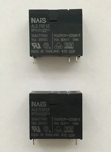 NAIS Ale 15B12 12V 2 Pieza Relé / 2 Piezas - Imagen 1 de 1