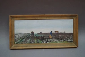 Jakob BRÄCKLE Winterreute Biberach a.d. Riß 1897-1987 Feldarbeit mit Ochsenpflug - Picture 1 of 12