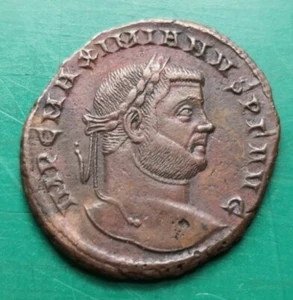 MAXIMIANUS (308-310 AD) AE Follis. Alexandria mint coin #600 - Picture 1 of 2