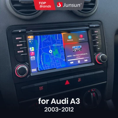 32GB DAB+ Für Audi A3 8P 2003-2012 Autoradio Android GPS SAT NAVI BT Carplay SWC - Bild 1 von 4
