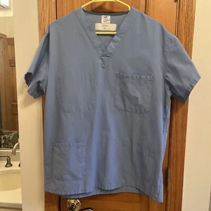 Medline Reversible Scrubs Size Medium Shirt Pants jacket. Halloween doctor nurse - Picture 1 of 10