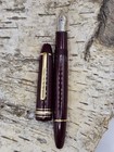 Vintage Montblanc 146 Meisterstück Bordeaux Füllhalter mit 14 K Goldfeder in M