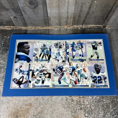 1993 Pro Set Power Emmitt Smith Autograph AUTO Uncut Sheet - Image 1 of 4