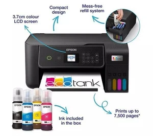 EPSON EcoTank ET-2870 All-in-One Wireless Inkjet Printer - Picture 1 of 5