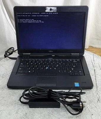 DELL LATITUDE E5440 Laptop Core I5-4310U 8GB 320GB SEE NOTES - Image 1 of 4