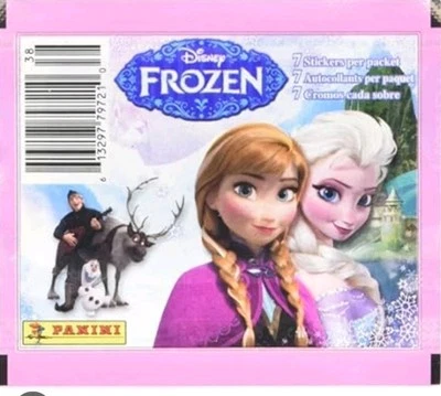 Disney Frozen Sticker Pack Lote de 10 Packs Panini Sellados 7 Pegatinas por Pack 70 Foto 1 de 4