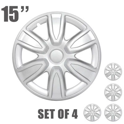 Set of 4 15 inch Front Rear Wheel Hub Caps For Toyota CAMRY Corolla 2009-2018 Foto 1 de 4