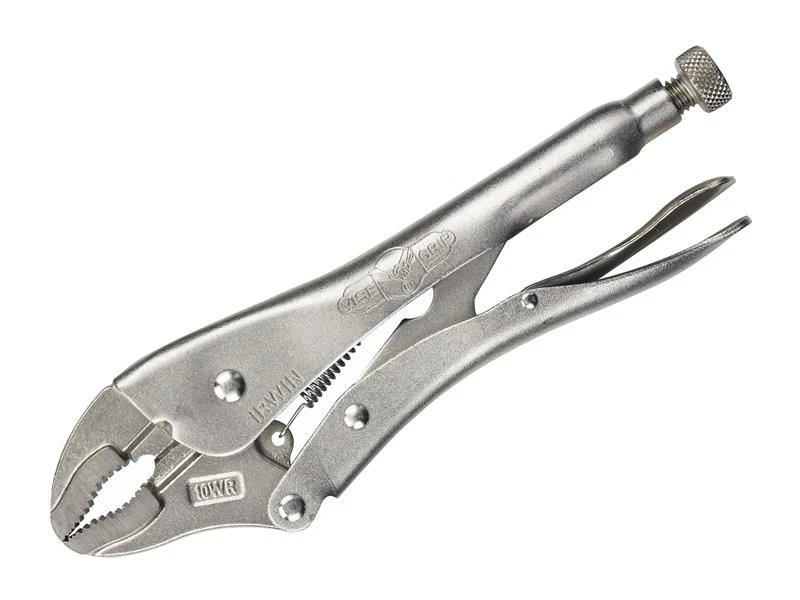 IRWIN Vise-Grip - 10WRC Curved Jaw Locking Pliers with Wire Cutter 250mm (10in) - Image 1 of 1