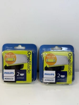 Philips Norelco QP220/80 Hoja de repuesto 2 PACK NUEVO Foto 1 de 2