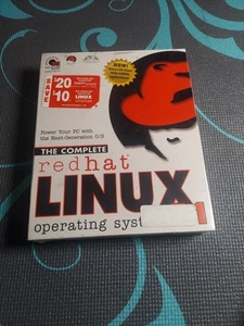 The Complete Red Hat Linux 5.1 Big Box Operating System IBM PC Sealed New - Picture 1 of 10