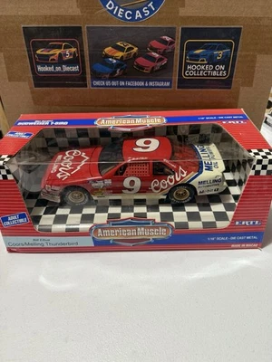 RARO* Bill Elliott #9 Coors Mellint 1985 Thunderbird 1/18 Nascar Diecast personalizado Foto 1 de 4