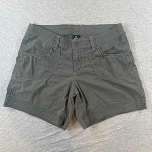 Pantaloncini Kuhl Kantra donna 8 verde scuro escursionismo outdoor elasticizzati - Foto 1 di 12