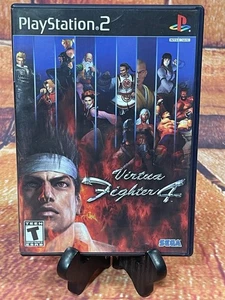 Virtua Fighter 4 (PlayStation 2 PS2) Black Label CIB KOMPLETT & GETESTET - Bild 1 von 4