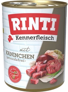 Rinti Kennerfleisch mit Kaninchen Hunde Nassfutter getreidefrei: 12 x 800 g - Bild 1 von 1