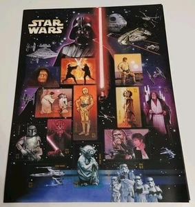* USPS Star Wars Collectible 4 Sheets of Fifteen 41 Cent Stamps - Picture 1 of 3