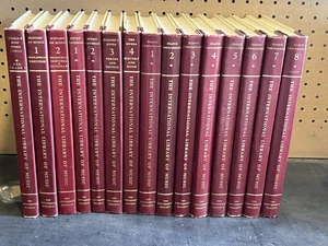 VTG 1960 International Library of Music 15 Vol Hardcover Set Piano sheetmusic - Picture 1 of 8