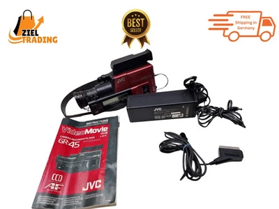 JVC GR-45E Videomovie VHS-C Video Camcorder-Defekt! - Bild 1 von 4