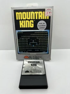 Mountain King Sunrise Software Inc ColecoVision Silver Label With Box No Manual - Picture 1 of 13