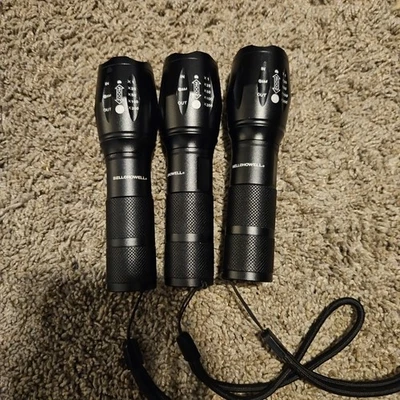 Bell + Howell Taclight High-Powered Tactical Flashlight  3 Pack WORKS - Image 1 of 3