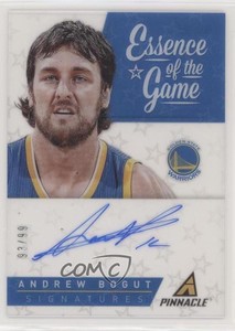 2013-14 Panini Pinnacle Essence of the Game Signatures /99 Andrew Bogut #25 Auto