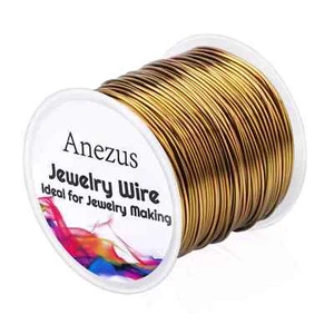 18 Gauge Jewelry Wire for Jewelry Making, Craft Wire Tarnish Resistant Copper B - Picture 1 of 1