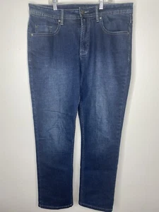 Buffalo David Bitton Jackson Jeans Men's 34 x 30 Straight Stretch Medium Wash - Picture 1 of 7