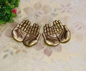 Blessings Hand Aschenbecher Tisch Prunkstück Messing Esstisch Schale Dekoration CA851 - Bild 1 von 9
