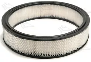 Elemento filtro limpiador de aire redondo de repuesto de 14"" x 3"" - Edelbrock Holley - Imagen 1 de 1