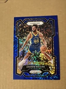 Panini Prizm Andrew Wiggins 2023-24 azul brillante Prizm/144 coincidencia de colores #83 - Imagen 1 de 11