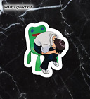 Froggy Chair Shinji Funny Meme Decal Sticker