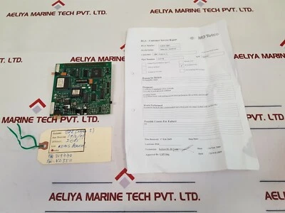 M/d totco 219771-001 rev.a pcb card - Image 1 of 4