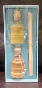 *NOS* Vintage Pier 1 Imports Aspen Flower/Cyprus Rose Reed Diffuser Set, 35mlx2 - Bild 1 von 3