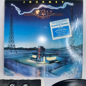 Journey Raised On Radio Vinyl LP Record Album, 1986 CBS, Inc, In Factory Plastic - Picture 1 of 15