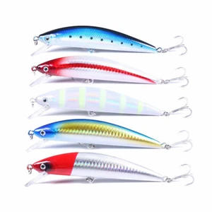 HENGJIA 5pcs/set 13cm/39g Minnow Leurre Poisson Nageur Crankbait - Photo 1/12