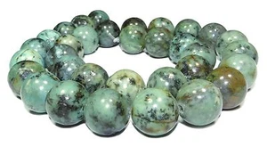 😏 Bolas turquesa africana 2, 3, 4, 6, 8, 10 o 12 mm hebra de perlas 😉 - Imagen 1 de 8