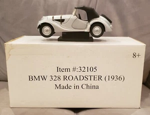 RICKO 1/18 #32105 BMW 328 ROADSTER 1936 ARGENTO. - Foto 1 di 12