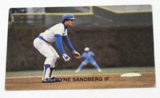Ryne Sandberg 1983 Thorn Apple Valley Chicago Cubs Team Issued Rookie Card RC