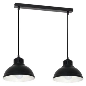 Sven black / negro 2 lámparas de techo lámpara de techo lámpara de araña lámpara colgante - Imagen 1 de 1